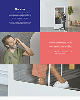 Centric - about us page Shopify