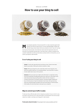 Cipi - Shopify blog page template
