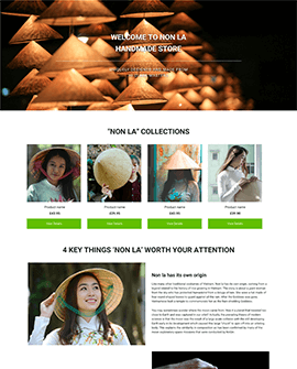 Handmade - Shopify Product page template