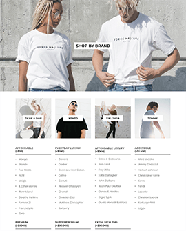List Collection Shopify page template