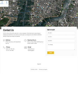 Lukage - Shopify contact us page template