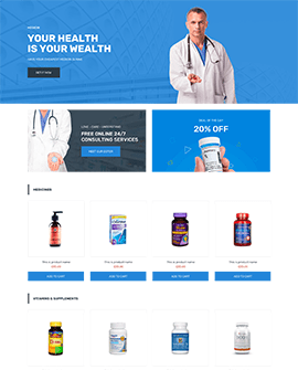 Health beauty Shopify collection page template