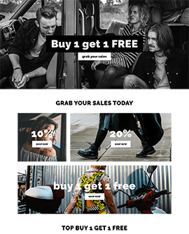 Shopify sales page template