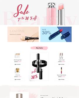 Venus - Cosmetics beauty Shopify page template
